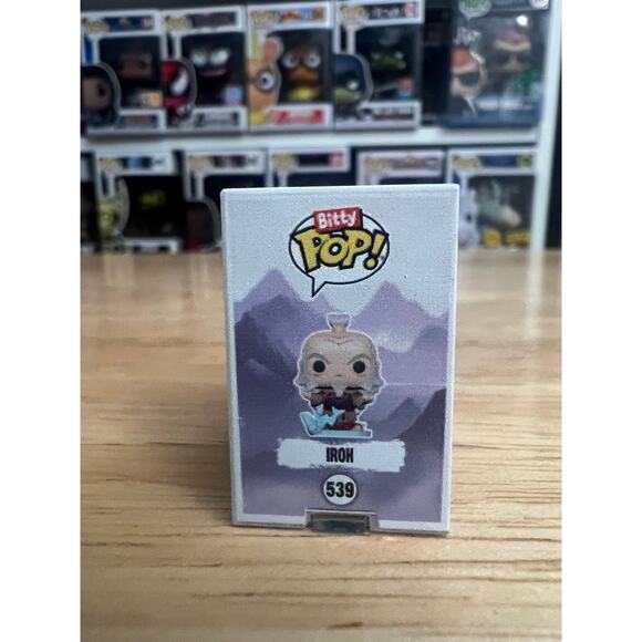 HYPER RARE CHASE BITTY Iroh Lightning Funko Pop #539 ATLA Avatar Last Airbender - Picture 2 of 6